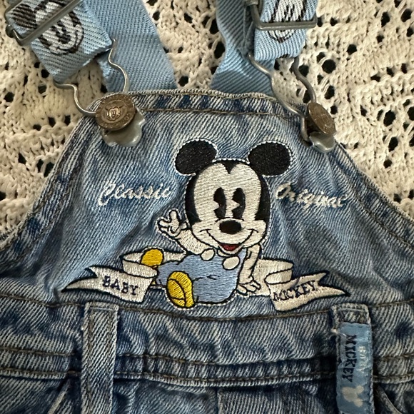 Vintage baby mickey &co overalls - Picture 2 of 4
